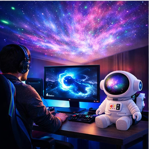 Id: 10860 PROYECTOR ASTRONAUTA