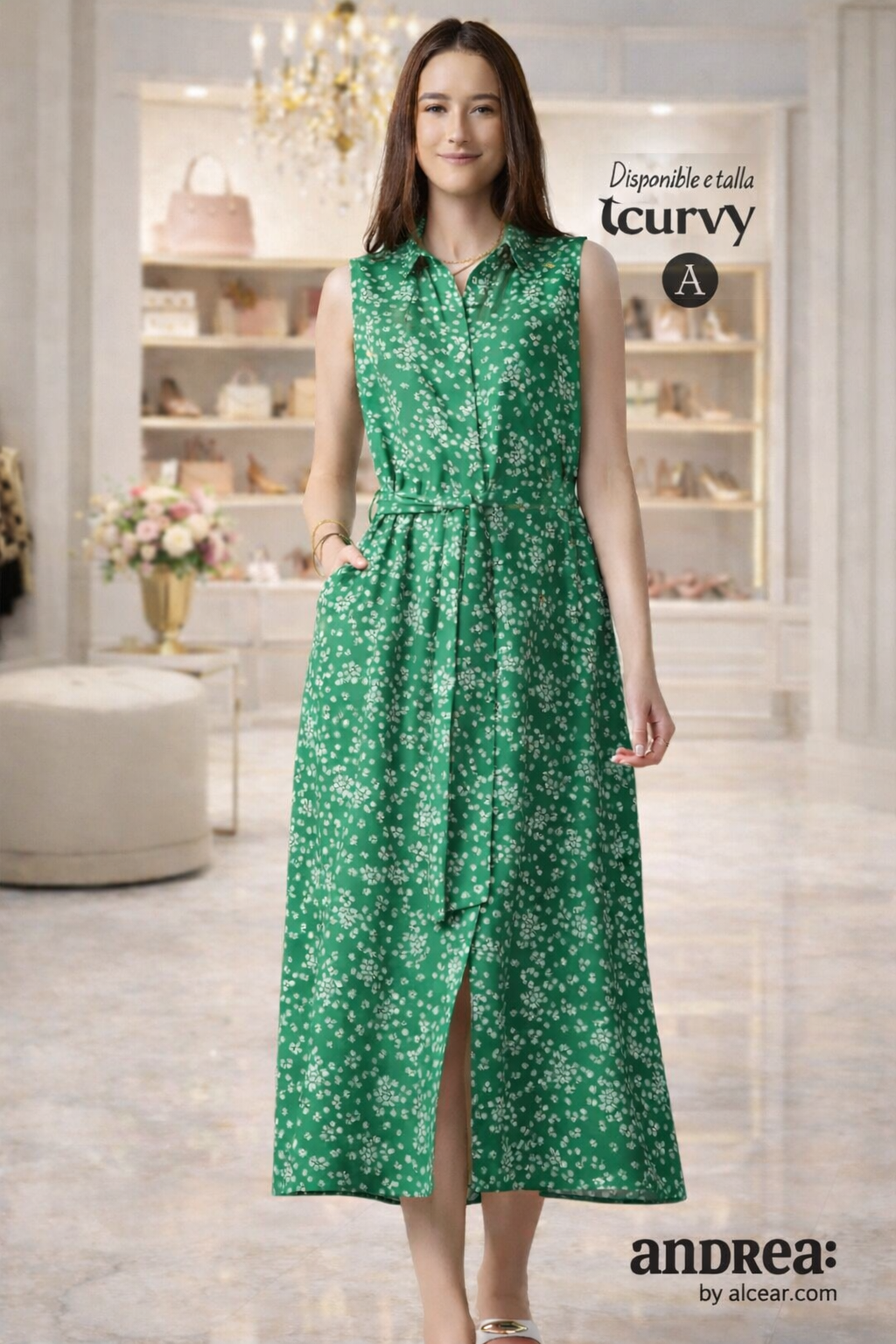 Vestido Verde Aura