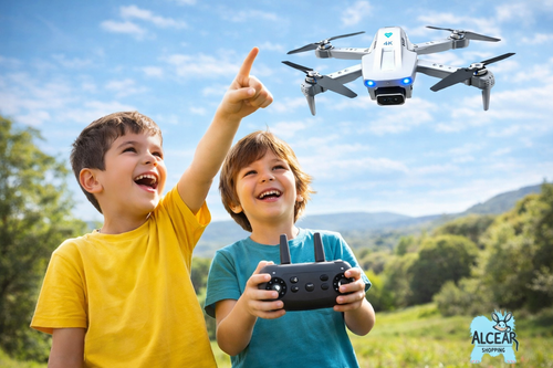 Drone Plegable Cámara HD Retorno Automát