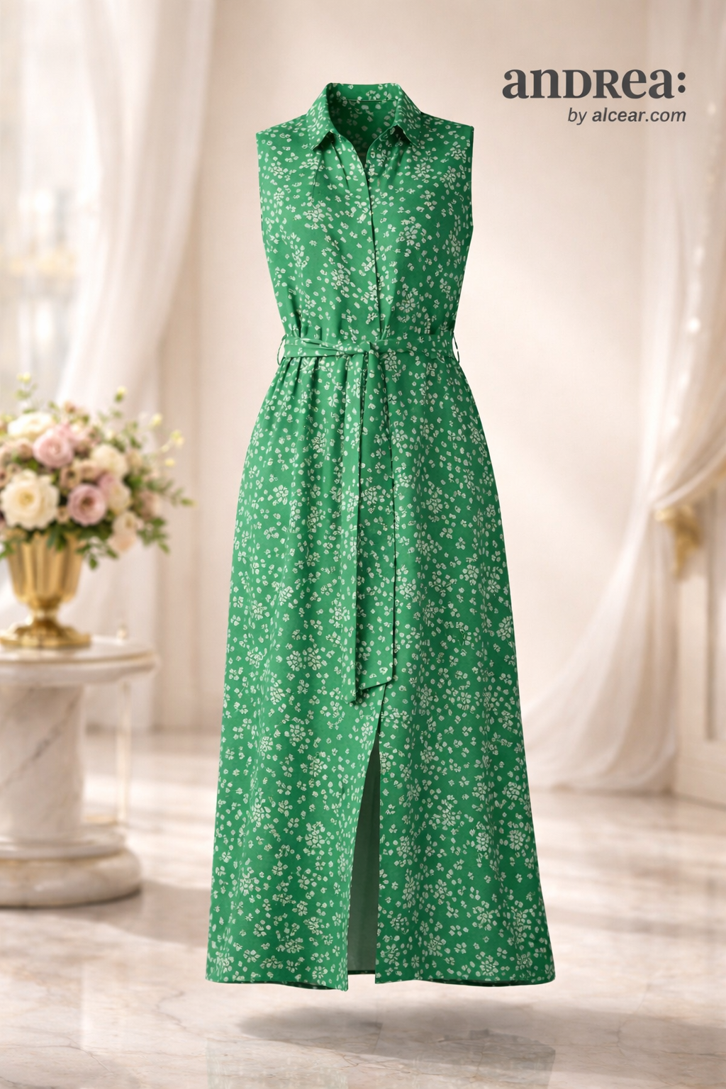Vestido Verde Aura