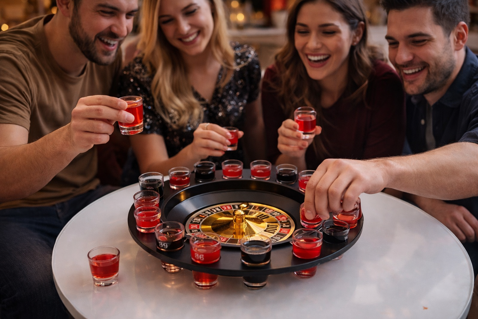 Ruleta de shot CHUPE