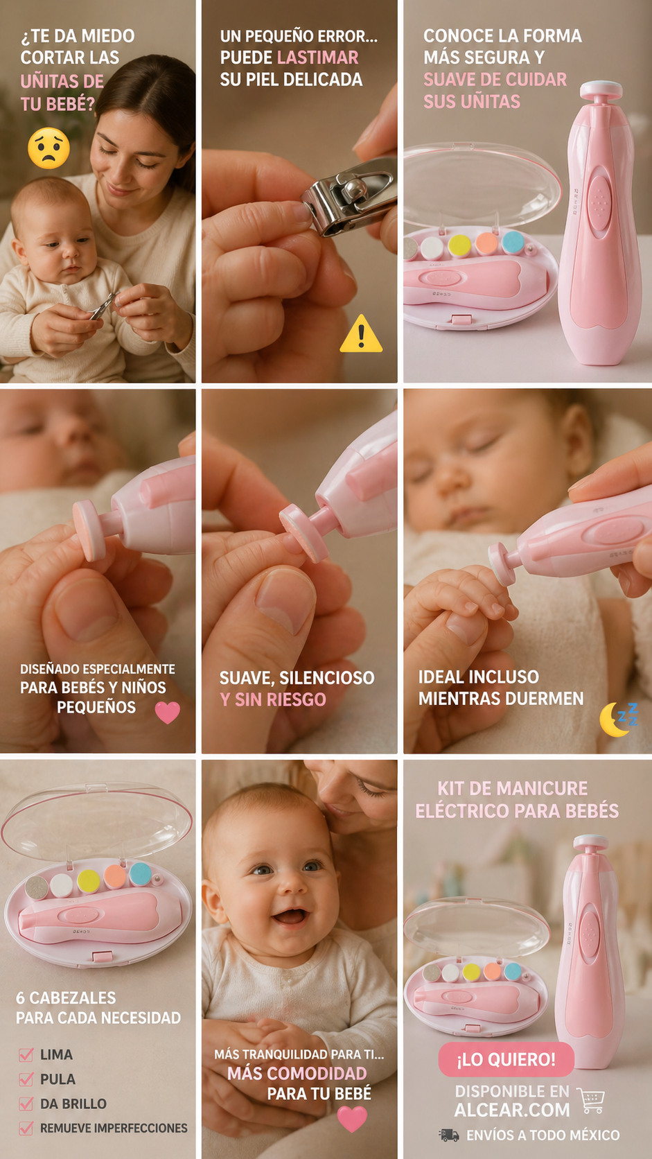 Id: 13805 LIMADOR DE UÑAS PARA BEBE